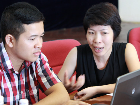 Bà Võ Thị Thủy. Ảnh: Minh Đức