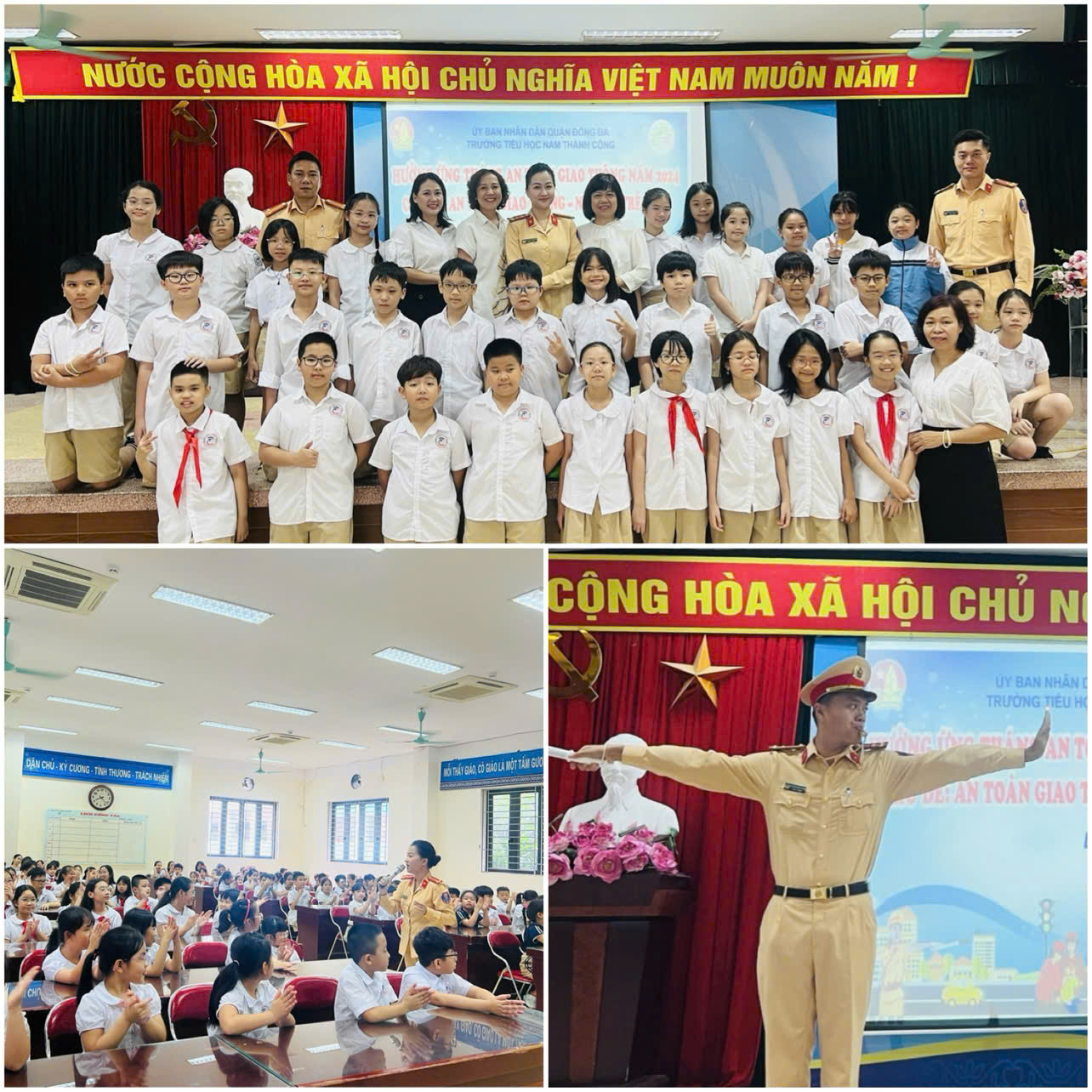 Lực lượng CSGT truyền tải thông tin qua nhiều hình thức khác nhau. Lực lượng CSGT truyền tải thông tin qua nhiều hình thức khác nhau.