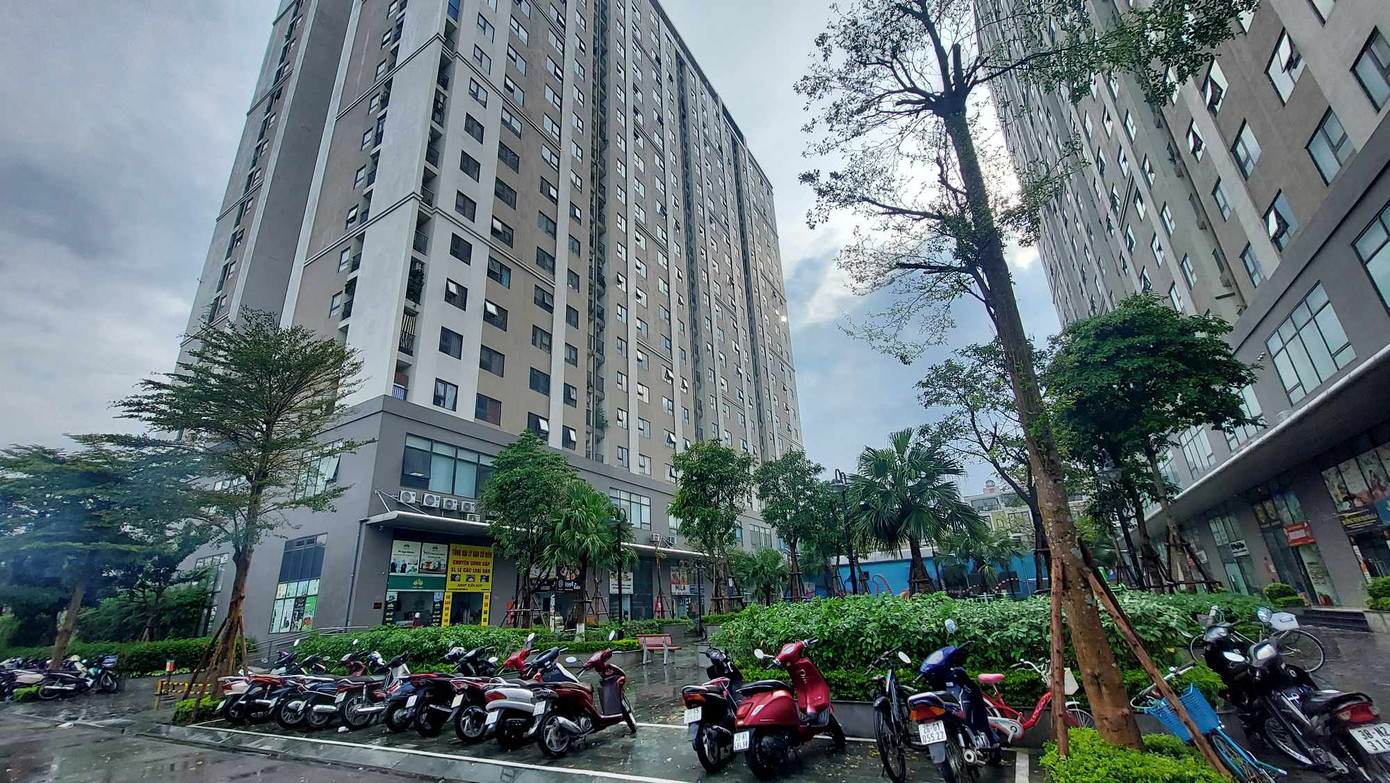 Chung cư nơi xảy ra sự việc.