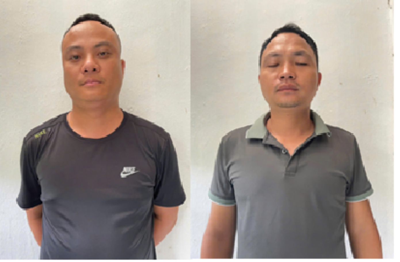 Hai đối tượng Tư, Luân. Ảnh CACC Hai đối tượng Tư, Luân. Ảnh CACC