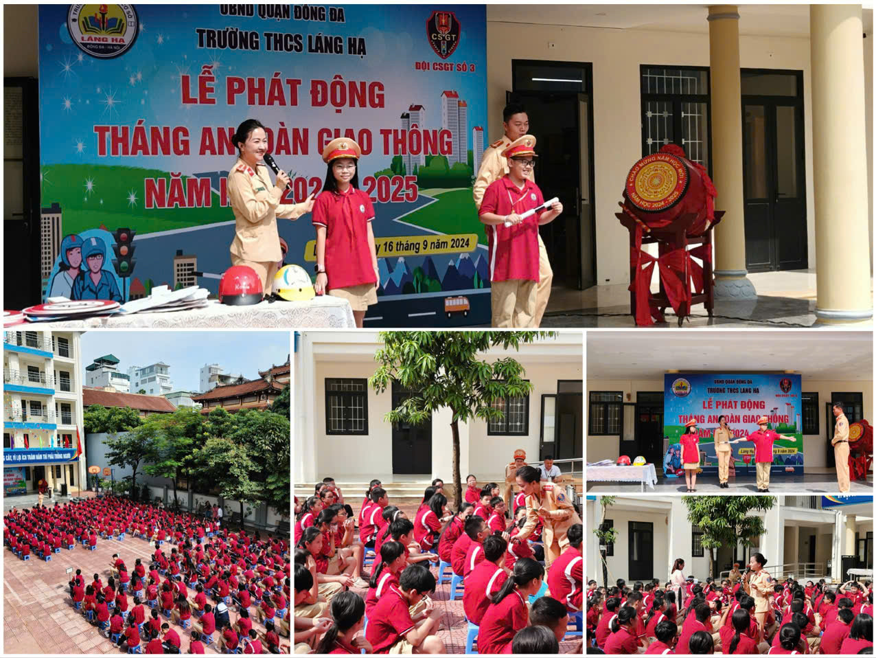 Buổi tuyên truyền kiến thức về an toàn giao thông tại Trường THCS Láng Hạ. Buổi tuyên truyền kiến thức về an toàn giao thông tại Trường THCS Láng Hạ.