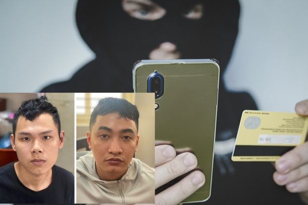 Hai đối tượng trong vụ án (ảnh nhỏ).