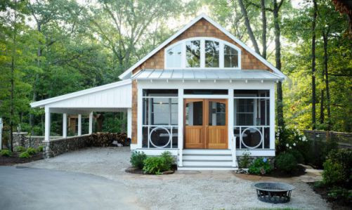 Những kiểu nhà cấp 4 đơn giản mà đẹp như cổ tích ảnh 3