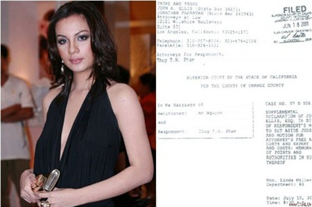 Người đẹp bị chỗng cũ tố cáo vì chiếm đoạt tài sản. Người đẹp bị chỗng cũ tố cáo vì chiếm đoạt tài sản