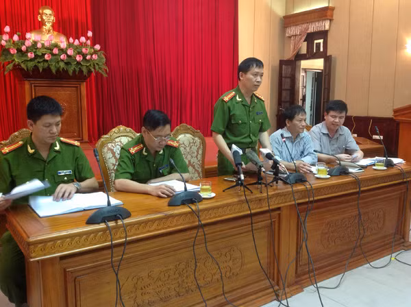 Cơ quan công an cho biết đã bắt khẩn cấp chủ Thẩm mỹ viện Cát Tường. Ảnh: Lê Dương