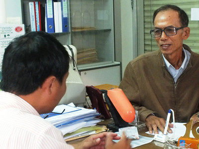 Thương binh Lưu Văn Bậc