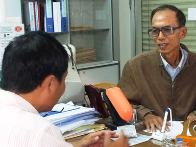 Thương binh Lưu Văn Bậc