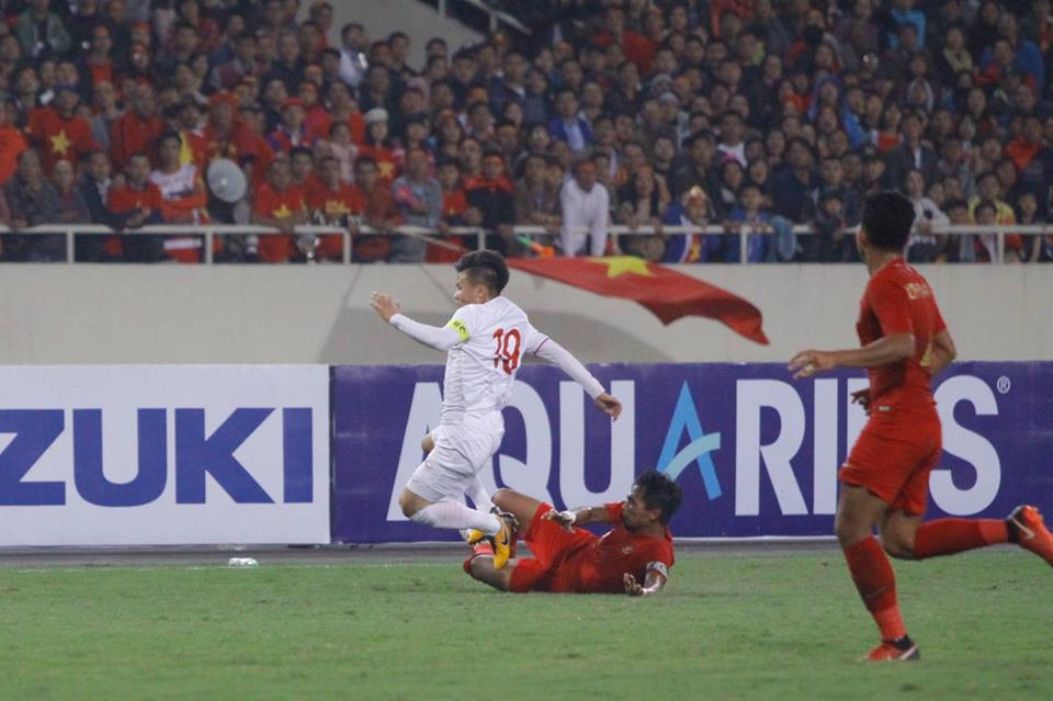 U23 Việt Nam hạ Indonesia nhờ bàn thắng phút bù giờ ảnh 18