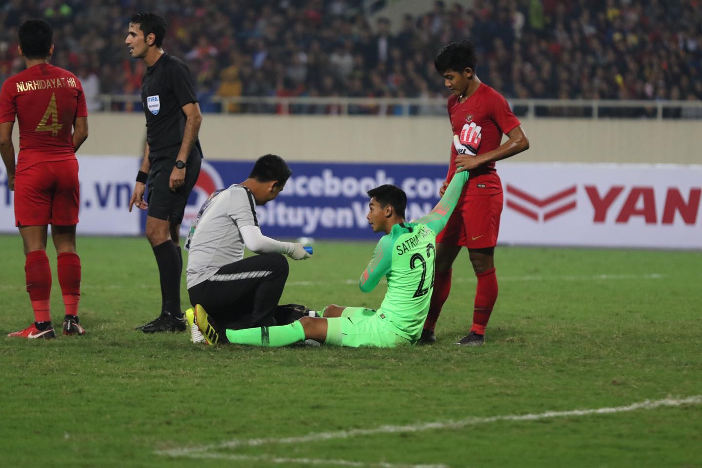 U23 Việt Nam hạ Indonesia nhờ bàn thắng phút bù giờ ảnh 15