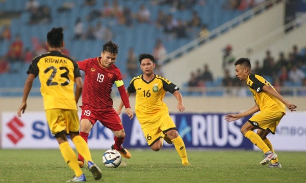 U23 Việt Nam thắng kiểu tennis trước Brunei ảnh 20