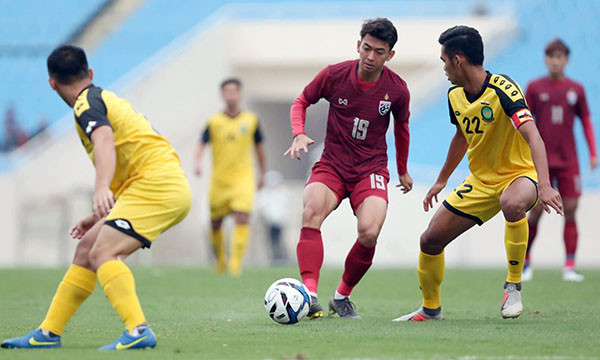 Brunei để thua U23 Thái Lan với tỷ số khủng khiếp ảnh 2