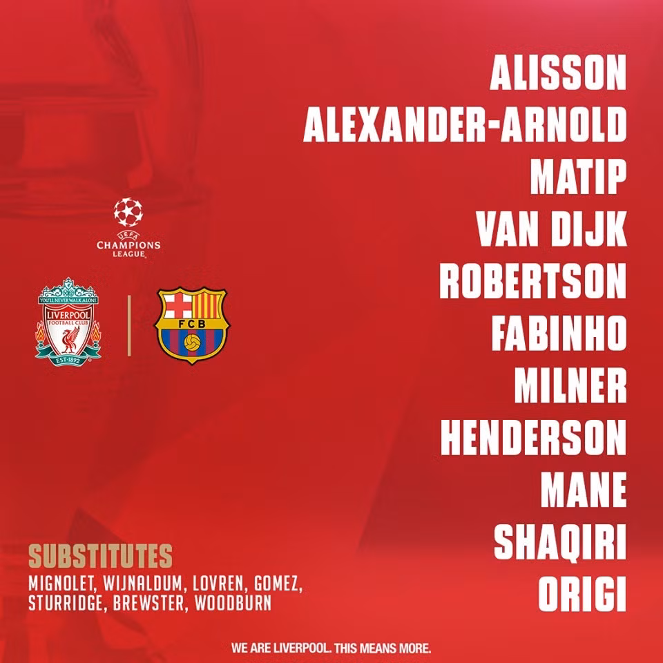Ngược dòng không tưởng, Liverpool loại Barca vào chung kết Champions League ảnh 12