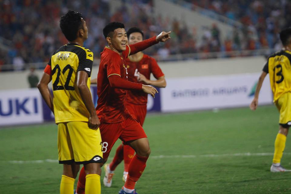 U23 Việt Nam thắng kiểu tennis trước Brunei ảnh 12