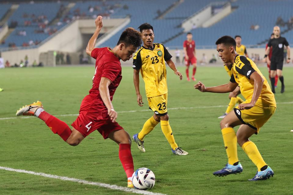 U23 Việt Nam thắng kiểu tennis trước Brunei ảnh 15