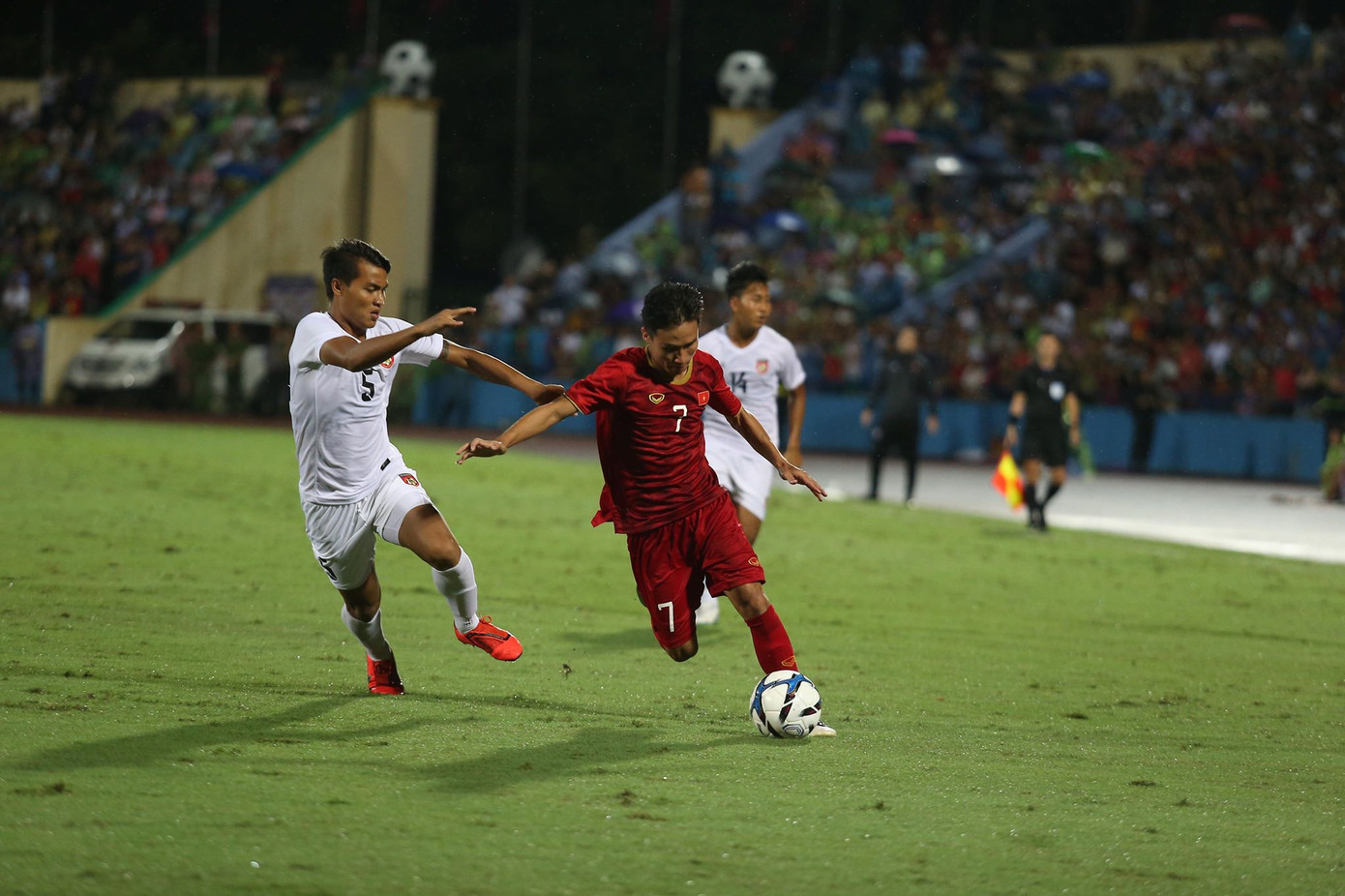 Việt Hưng, Tiến Linh giúp U23 Việt Nam thắng trận thủy chiến với Myanmar ảnh 24