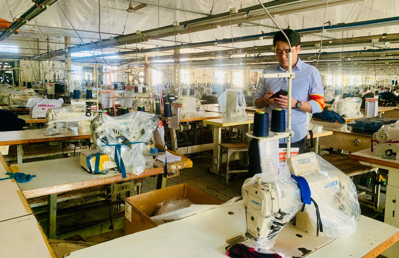 Lực lượng chức năng tổ chức kiểm kê tài sản.