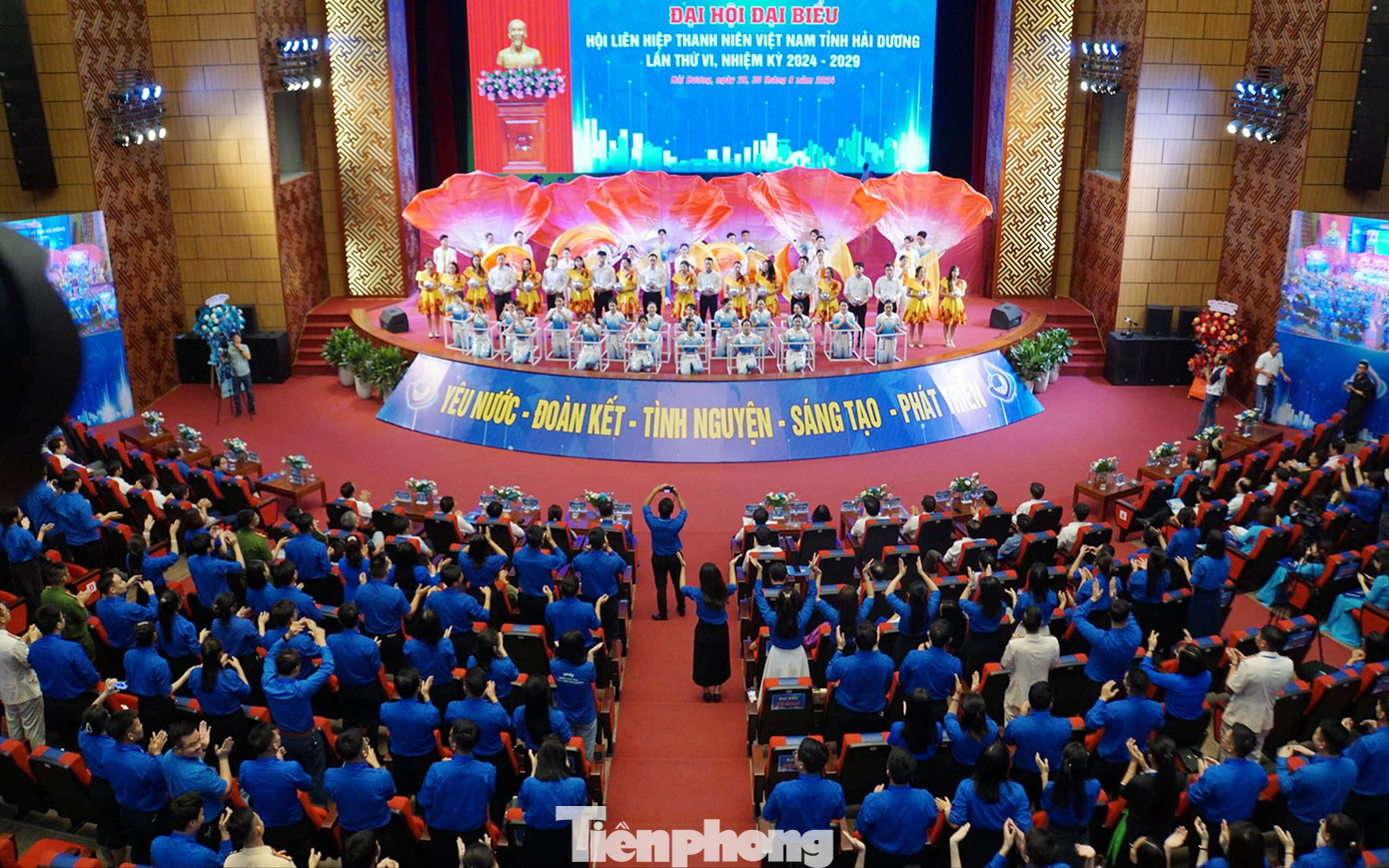 Toàn cảnh phiên trọng thể Đại hội Hội LHTN Việt Nam tỉnh Hải Dương khóa VI, nhiệm kỳ 2024-2029. Toàn cảnh phiên trọng thể Đại hội Hội LHTN Việt Nam tỉnh Hải Dương khóa VI, nhiệm kỳ 2024-2029.