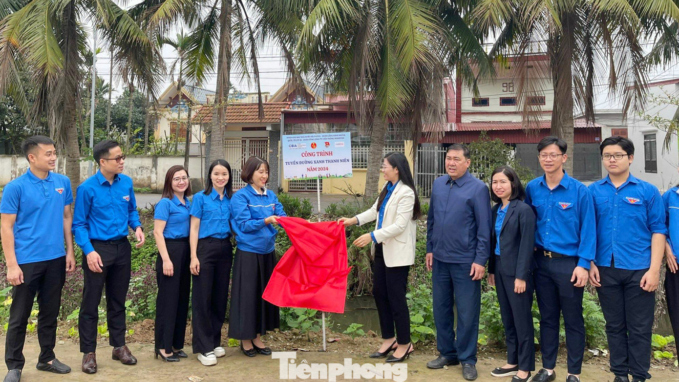 Công trình "tuyến đường xanh thanh niên 2024" tại huyện Tiên Lãng được khánh thành. Công trình "tuyến đường xanh thanh niên 2024" tại huyện Tiên Lãng được khánh thành.