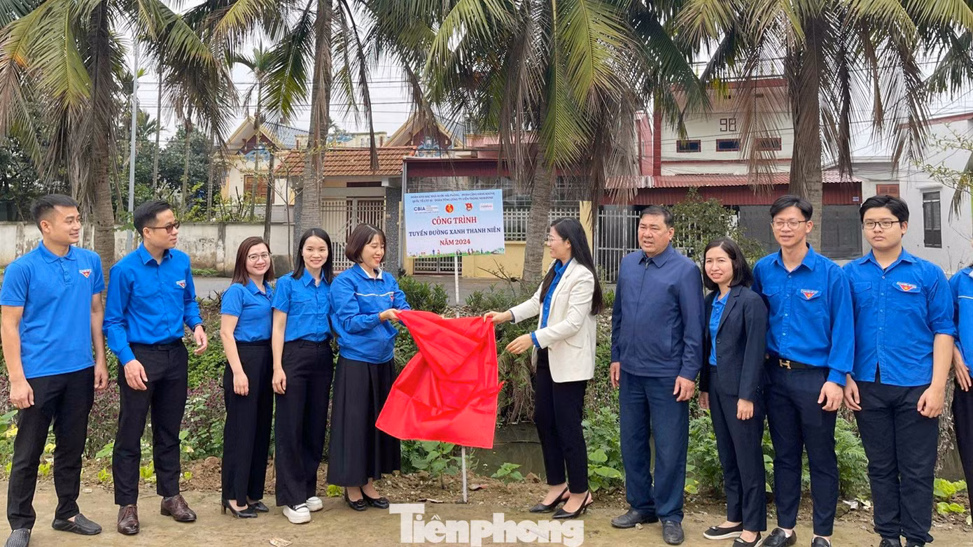 Công trình "tuyến đường xanh thanh niên 2024" tại huyện Tiên Lãng được khánh thành. Công trình "tuyến đường xanh thanh niên 2024" tại huyện Tiên Lãng được khánh thành.