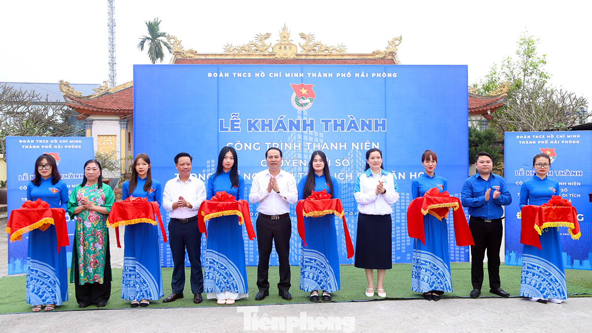 Thành Đoàn Hải Phòng khánh thành công trình thanh niên chuyển đổi số trong quảng bá di tích lịch sử văn hóa. Thành Đoàn Hải Phòng khánh thành công trình thanh niên chuyển đổi số trong quảng bá di tích lịch sử văn hóa.