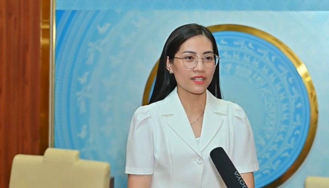 Chị Nguyễn Thị Thủy - Phó Bí thư Thành Đoàn Hải Phòng. Ảnh: Quốc Nam Chị Nguyễn Thị Thủy - Phó Bí thư Thành Đoàn Hải Phòng. Ảnh: Quốc Nam