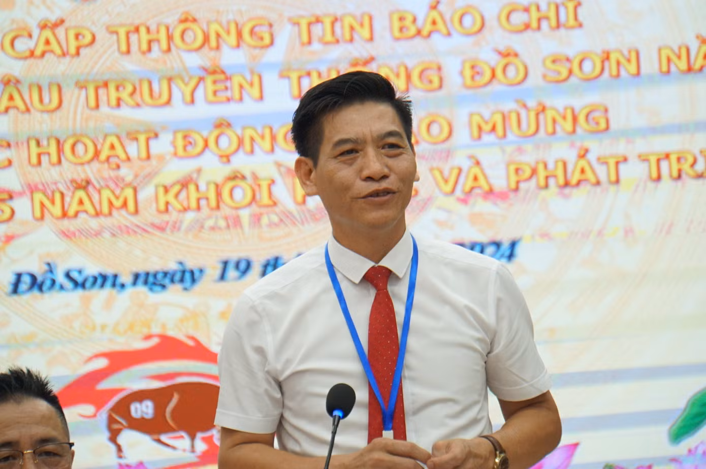 Ông Phạm Hoàng Tuấn - Phó Chủ tịch UBND quận Đồ Sơn.