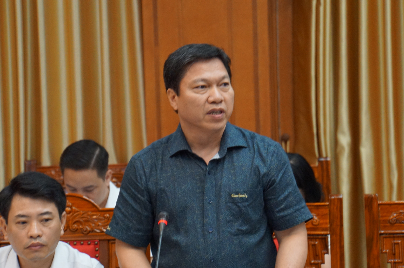 Đại diện Thanh tra tỉnh Thái Bình thông tin về kết quả thanh tra lùm xùm điểm thi vào lớp 10 năm 2024-2025. Đại diện Thanh tra tỉnh Thái Bình thông tin về kết quả thanh tra lùm xùm điểm thi vào lớp 10 năm 2024-2025.