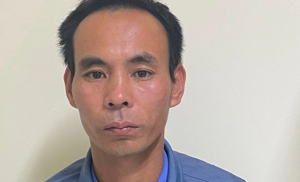 Bị can Nguyễn Văn Trường tại cơ quan công an. Bị can Nguyễn Văn Trường tại cơ quan công an.