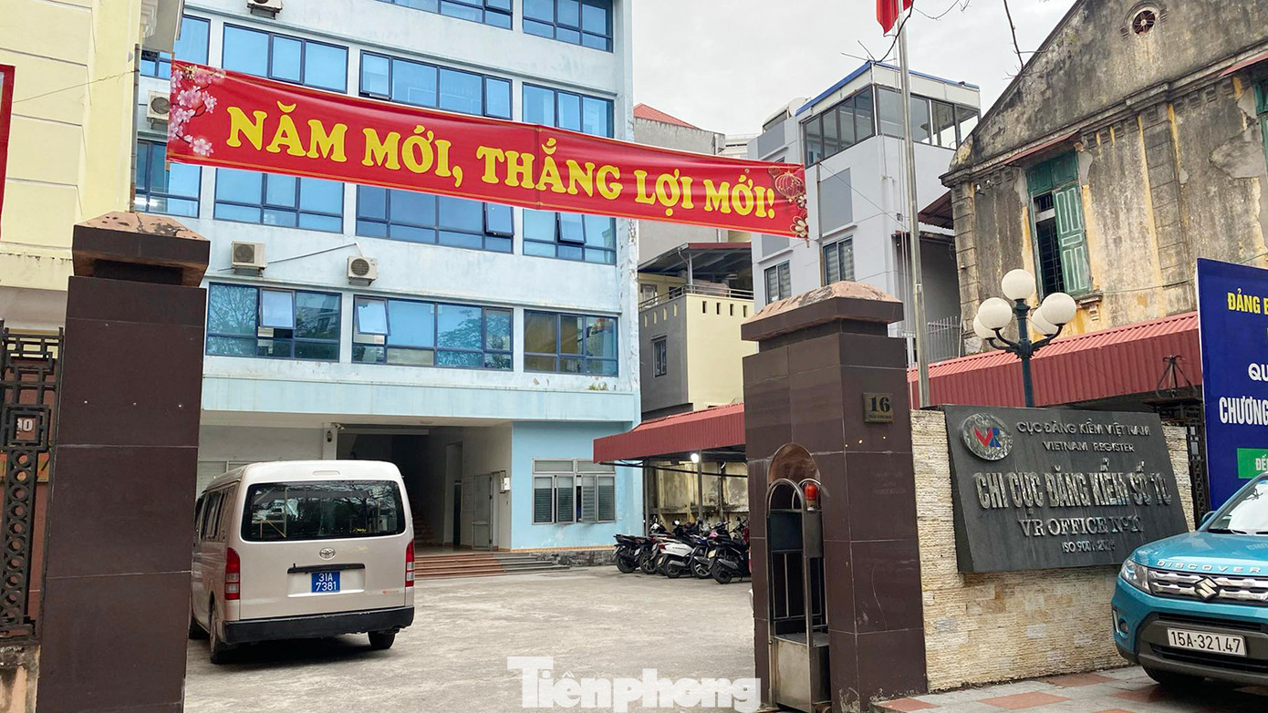 Chi cục Đăng kiểm số 10, trụ sở tại TP Hải Phòng.