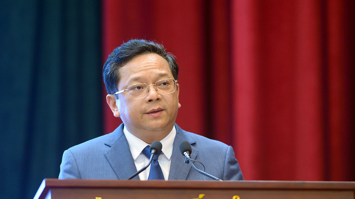 Ông Nguyễn Đức Hiển - Phó Trưởng ban Kinh tế Trung ương - phát biểu tại diễn đàn.