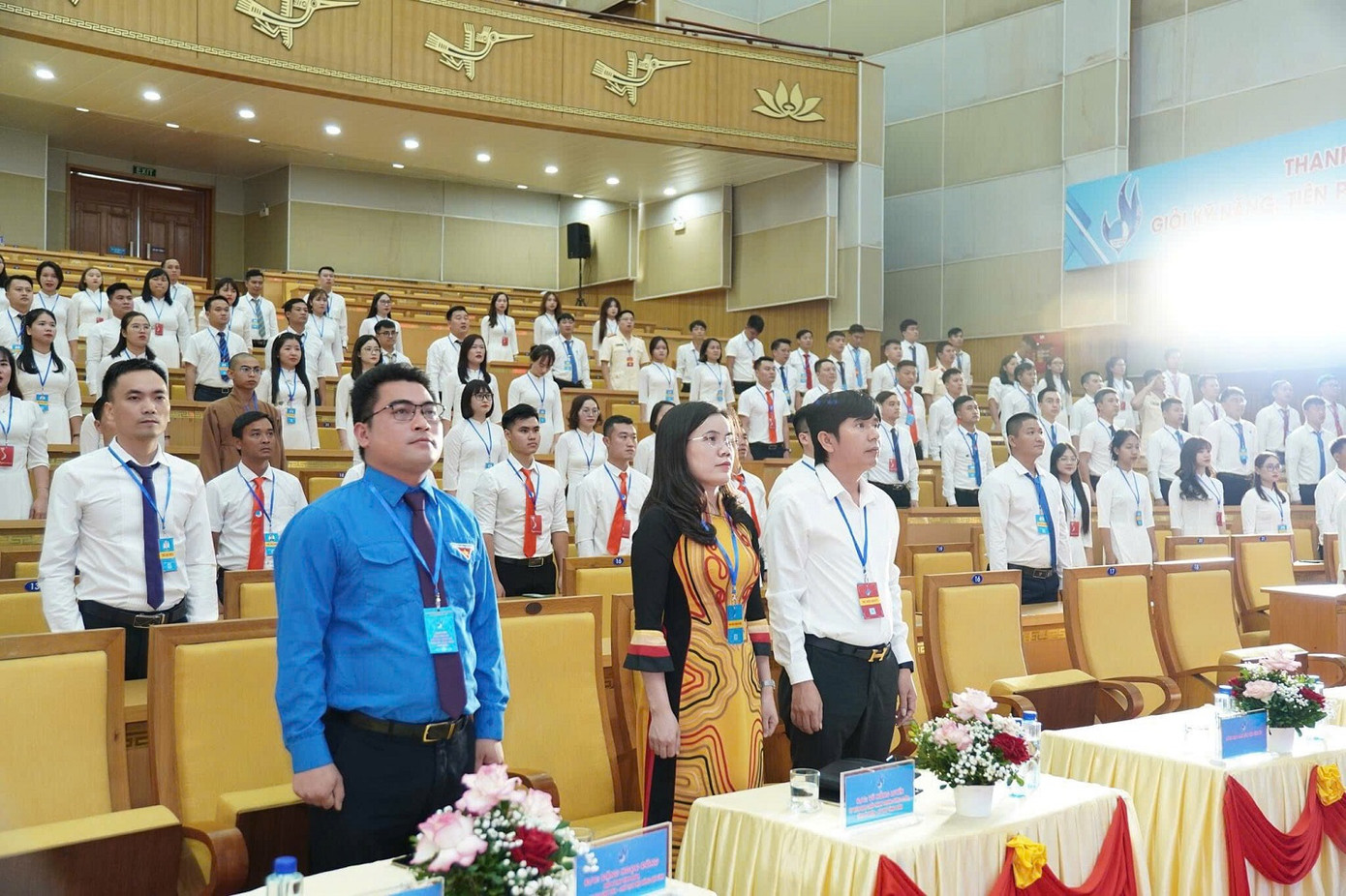 229 đại biểu đại diện hơn 275.000 thanh niên tỉnh Hưng Yên dự đại hội.