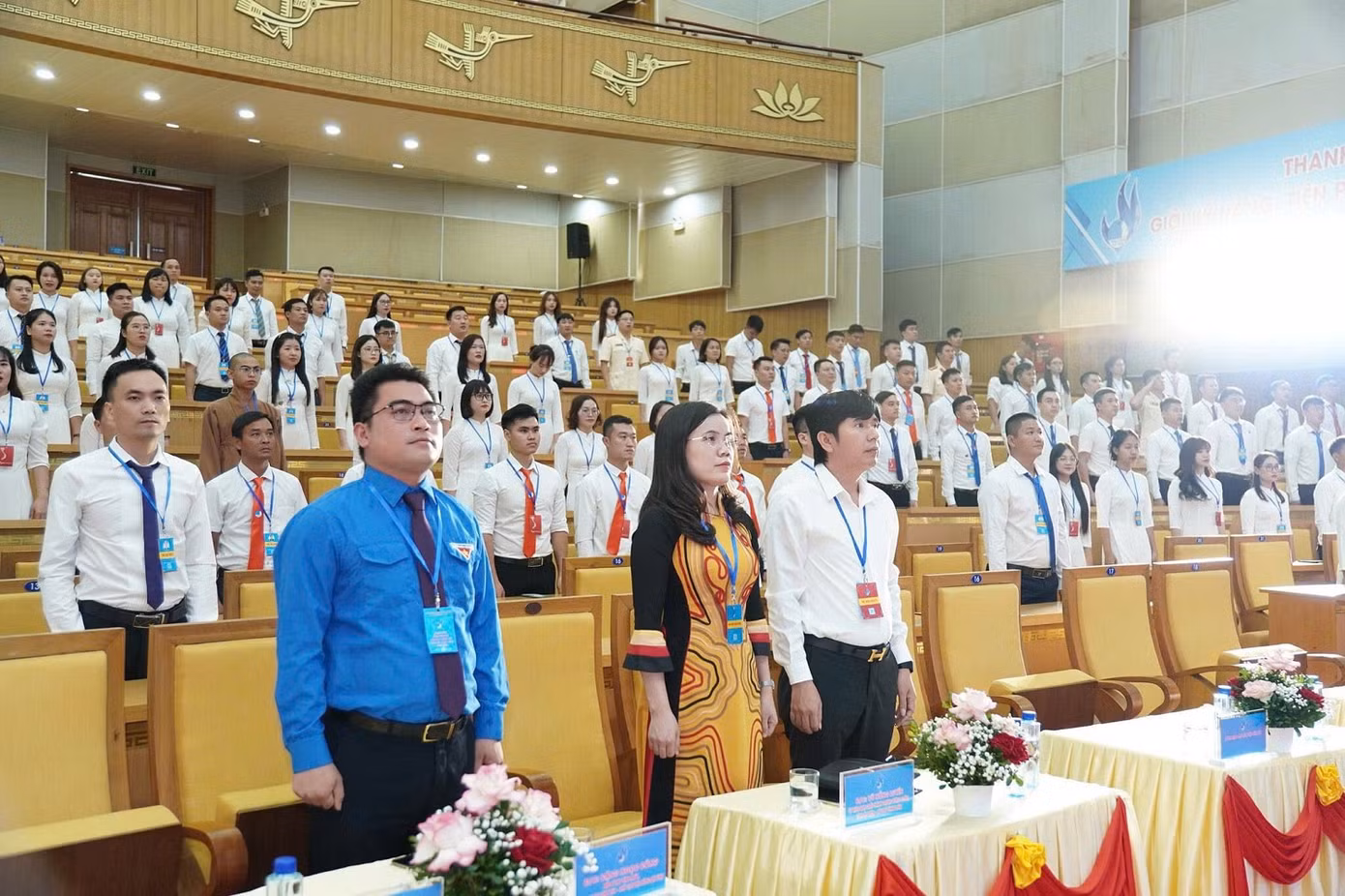 229 đại biểu đại diện hơn 275.000 thanh niên tỉnh Hưng Yên dự đại hội.