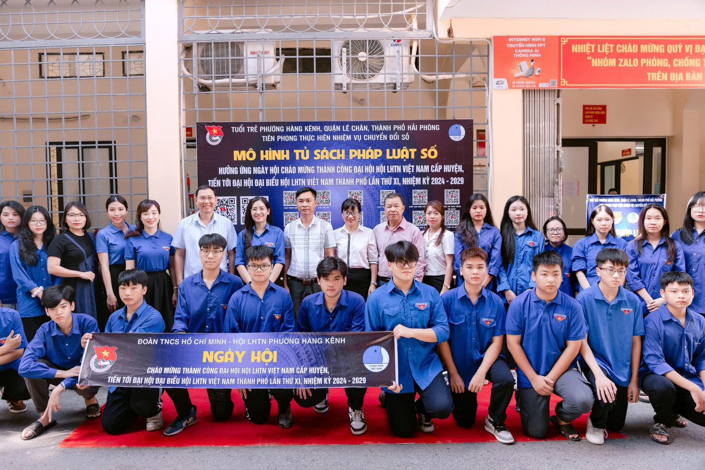 Tuổi trẻ Hải Phòng ra mắt tủ sách pháp luật số. Tuổi trẻ Hải Phòng ra mắt tủ sách pháp luật số.