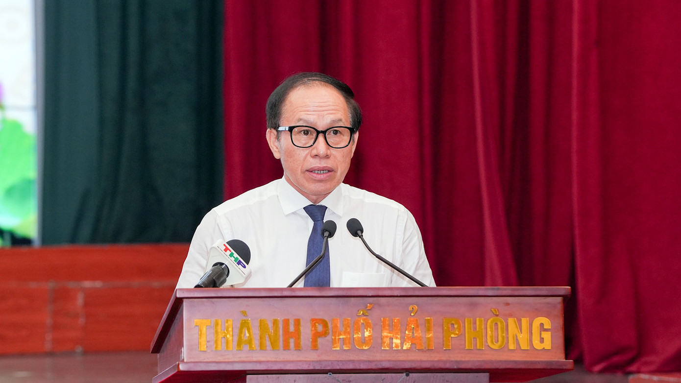 Ông Lê Tiến Châu - Bí thư Thành ủy Hải Phòng.