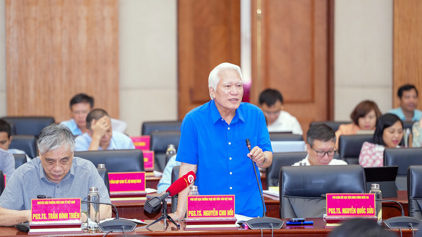 Các đại biểu, chuyên gia tham gia góp ý để Hải Phòng thực hiện Nghị quyết 45 của Bộ Chính trị về phát triển, xây dựng thành phố đến năm 2030, tầm nhìn năm 2045.