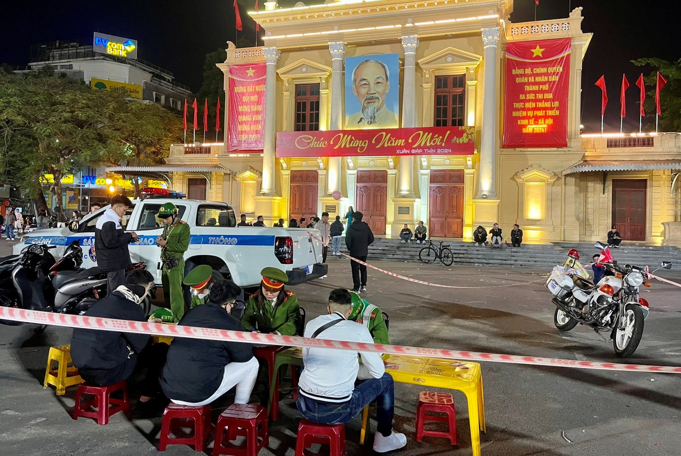 Công an TP Hải Phòng xử lý vi phạm dịp Tết Nguyên đán Giáp Thìn 2024.