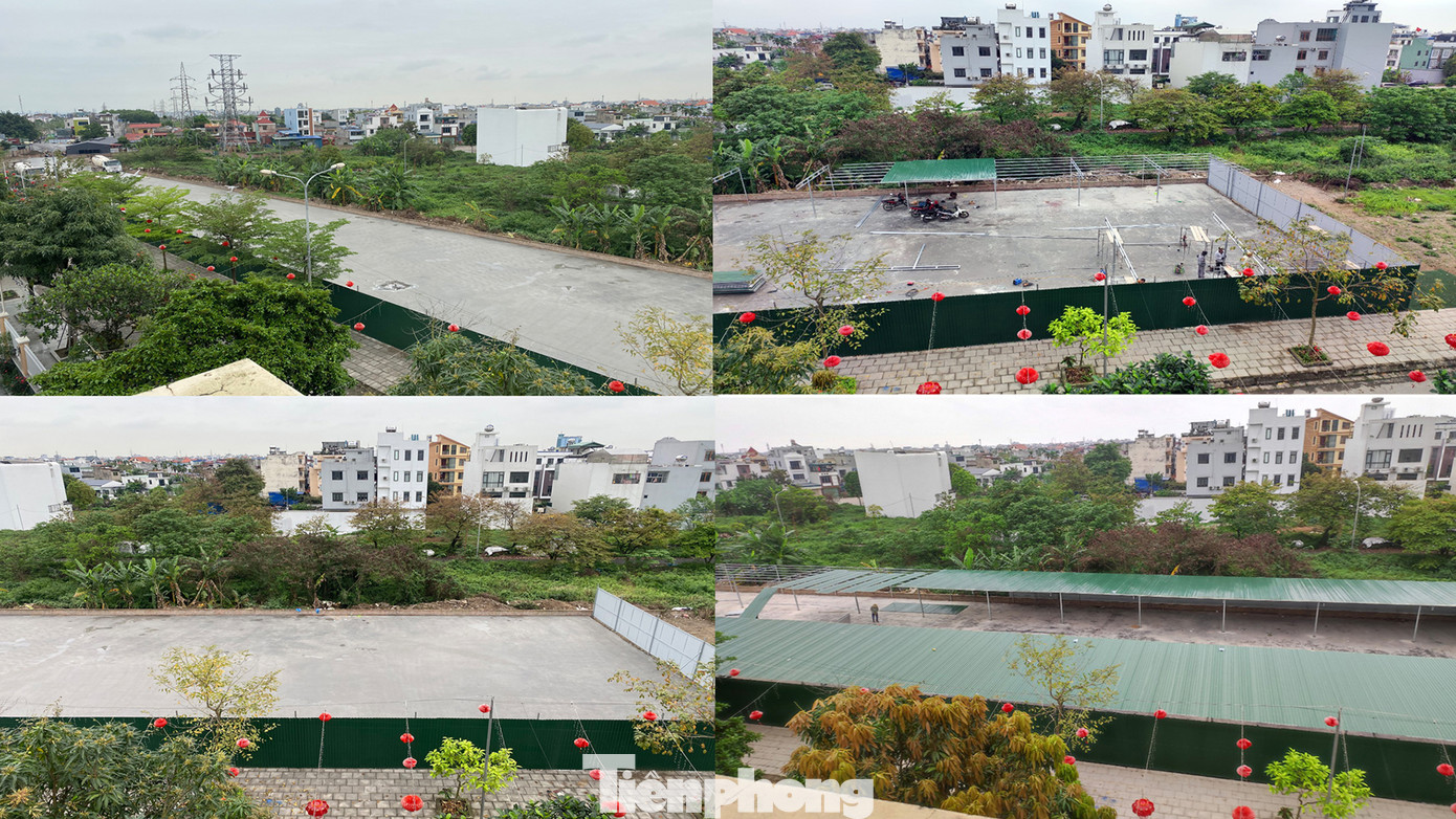 Người dân nhiều lần phản ánh tới chính quyền địa phương nhưng bãi đỗ xe vẫn được chủ đầu tư tổ chức thi công dù chưa được cấp phép.