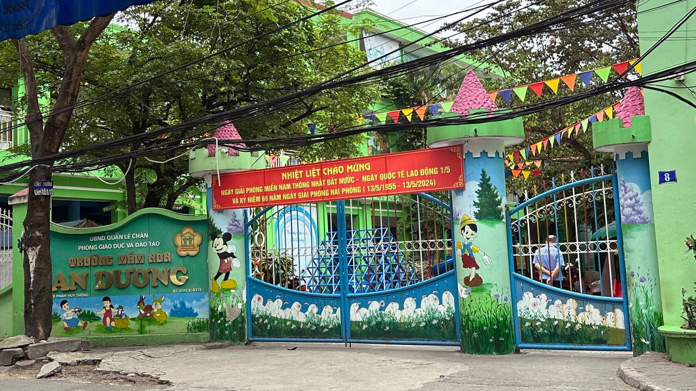 Trường mầm non An Dương, quận Lê Chân, thành phố Hải Phòng. Trường mầm non An Dương, quận Lê Chân, thành phố Hải Phòng.