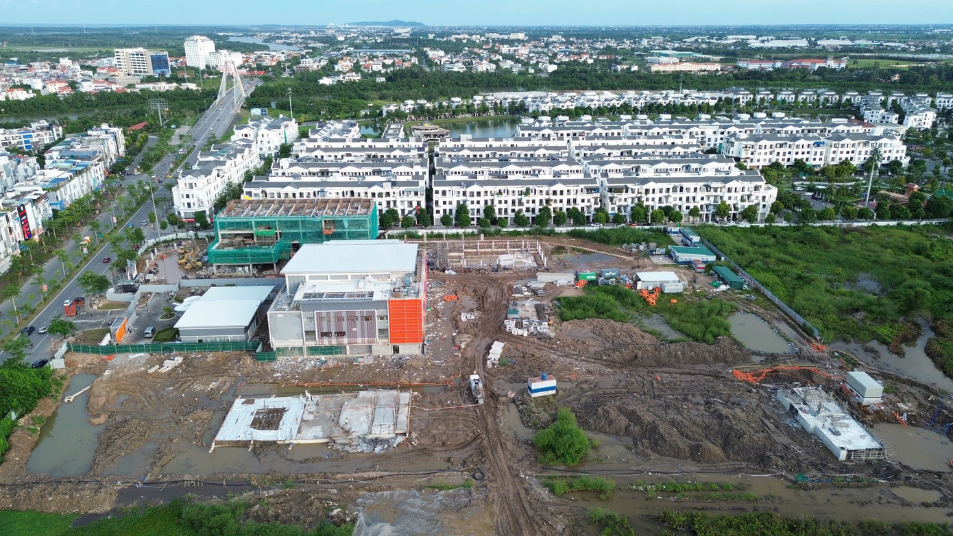 Trường liên cấp quốc tế Singapore xây dựng tại phường Vĩnh Niệm (Lê Chân, Hải Phòng).