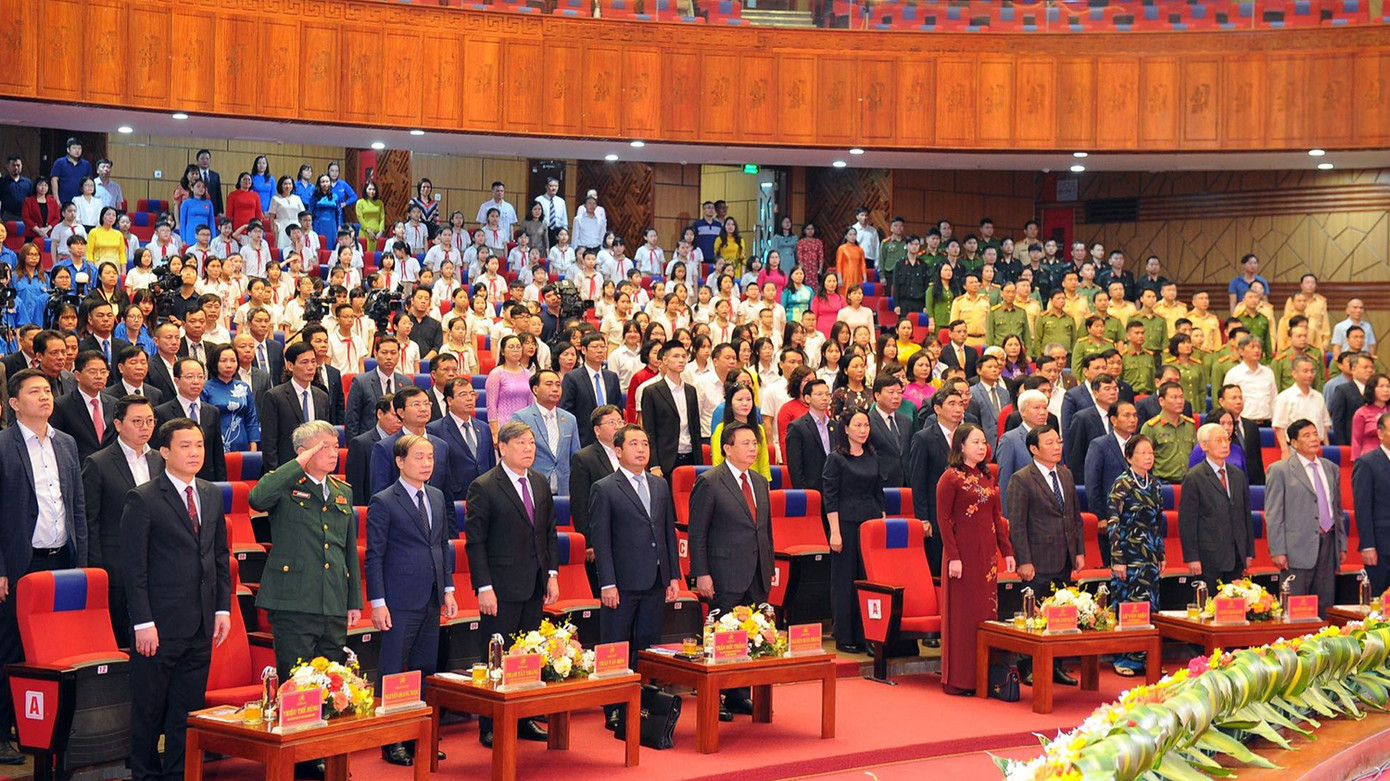 Các đại biểu dự Lễ Kỷ niệm 120 năm Ngày sinh đồng chí Nguyễn Lương Bằng tại Hải Dương. Các đại biểu dự Lễ Kỷ niệm 120 năm Ngày sinh đồng chí Nguyễn Lương Bằng tại Hải Dương.