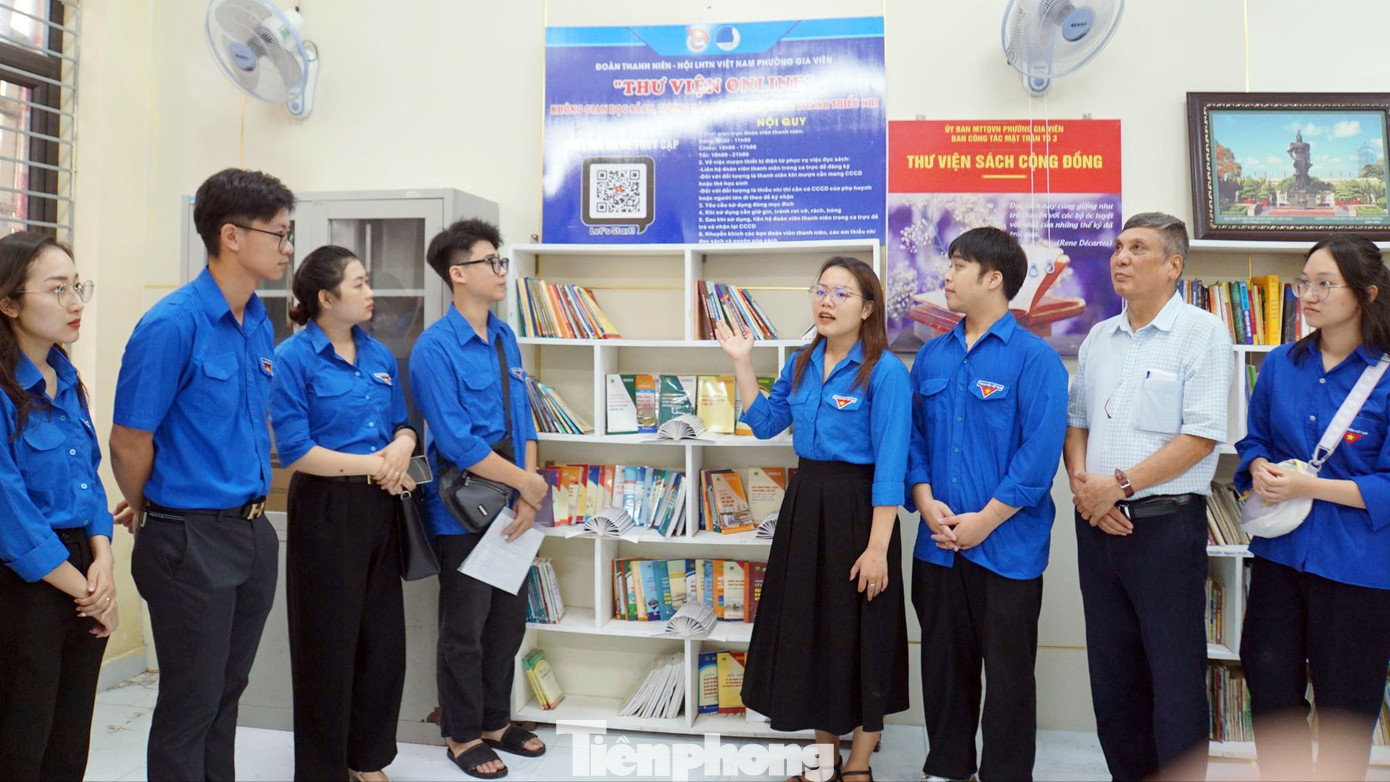 Mô hình "Thư viện online" tại phường Gia Viên (Ngô Quyền, Hải Phòng) ra mắt. Mô hình "Thư viện online" tại phường Gia Viên (Ngô Quyền, Hải Phòng) ra mắt.