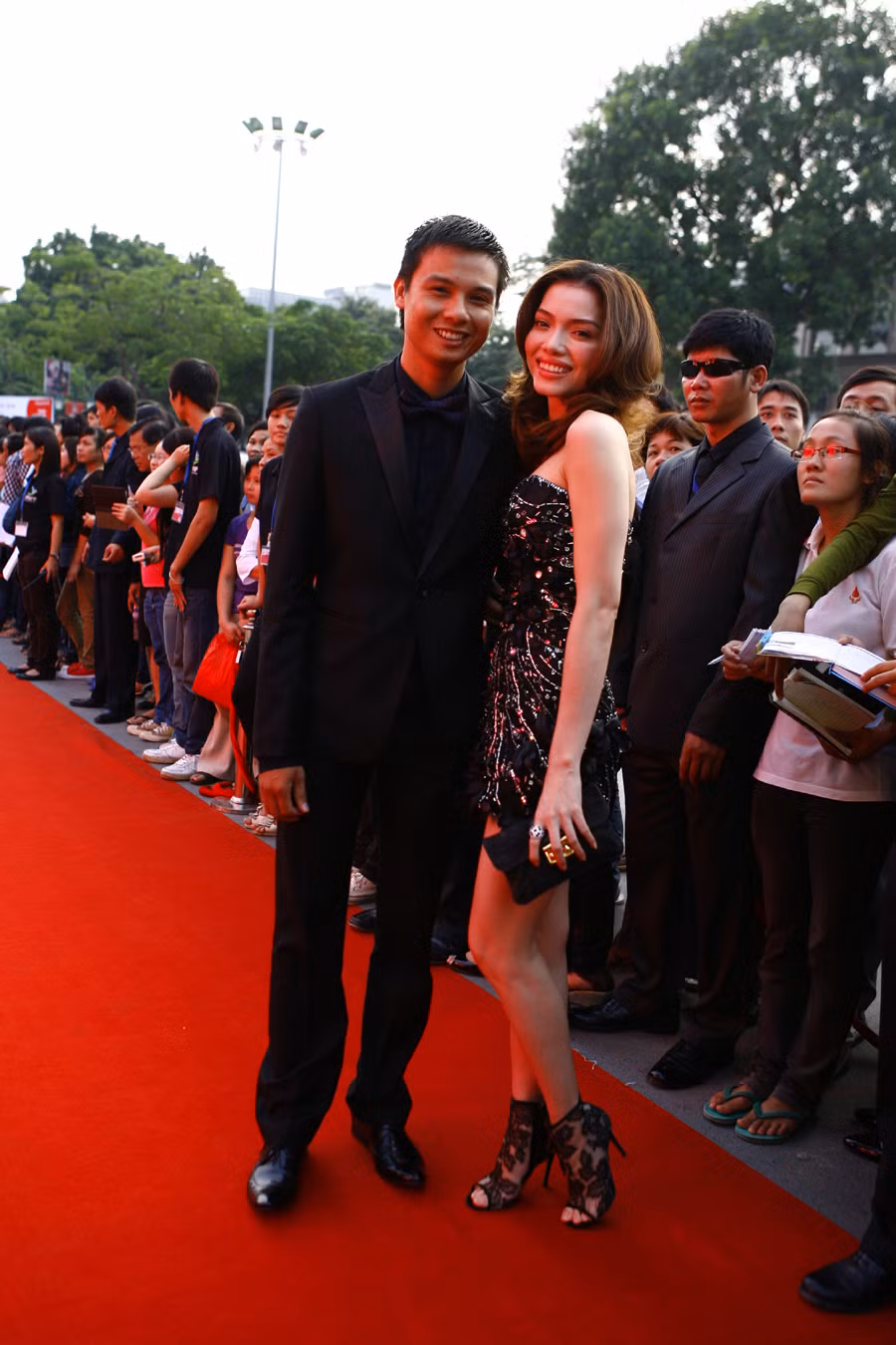 Quách An AN và Thiện Tùng ( dv chính phim Trung Uý)