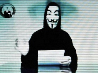 Một thành viên của Anonymous