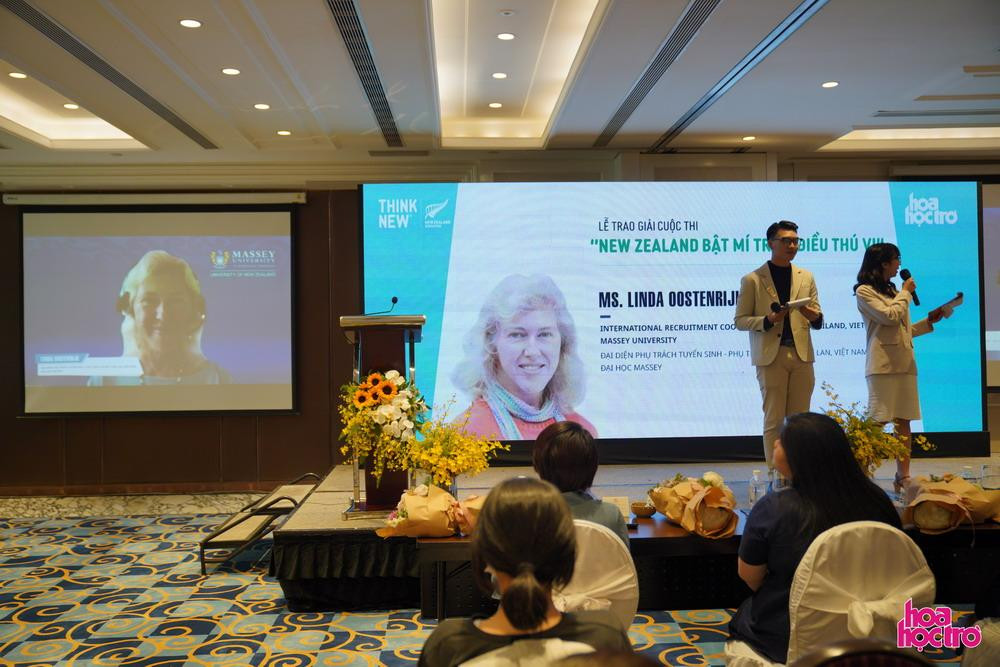 Cô Linda - đại diện trường Massey University, chia sẻ.