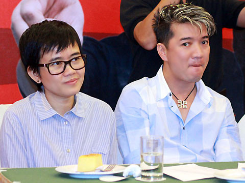 Nhạc sĩ Phương Uyên và ca sĩ Đàm Vĩnh Hưng