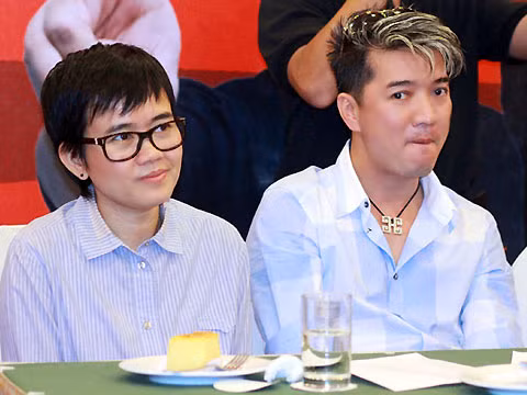 Nhạc sĩ Phương Uyên và ca sĩ Đàm Vĩnh Hưng