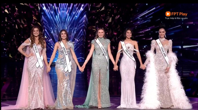 Các người đẹp trong chung kết Hoa hậu Thế giới 2025.