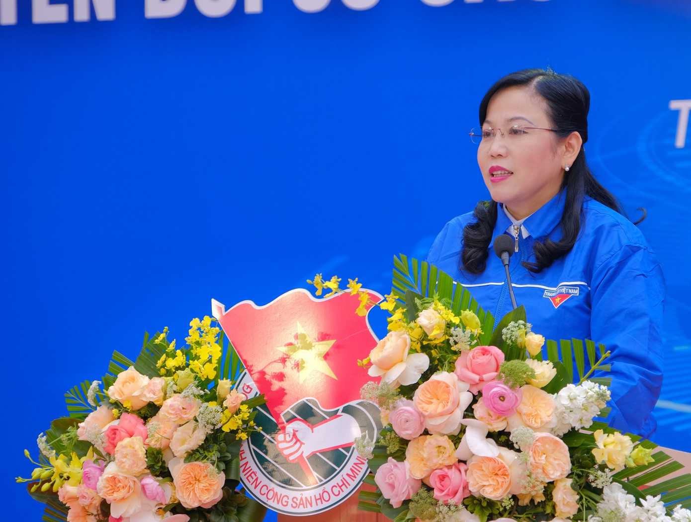 Bà Nguyễn Thanh Hải phát biểu tại chương trình. Bà Nguyễn Thanh Hải phát biểu tại chương trình.