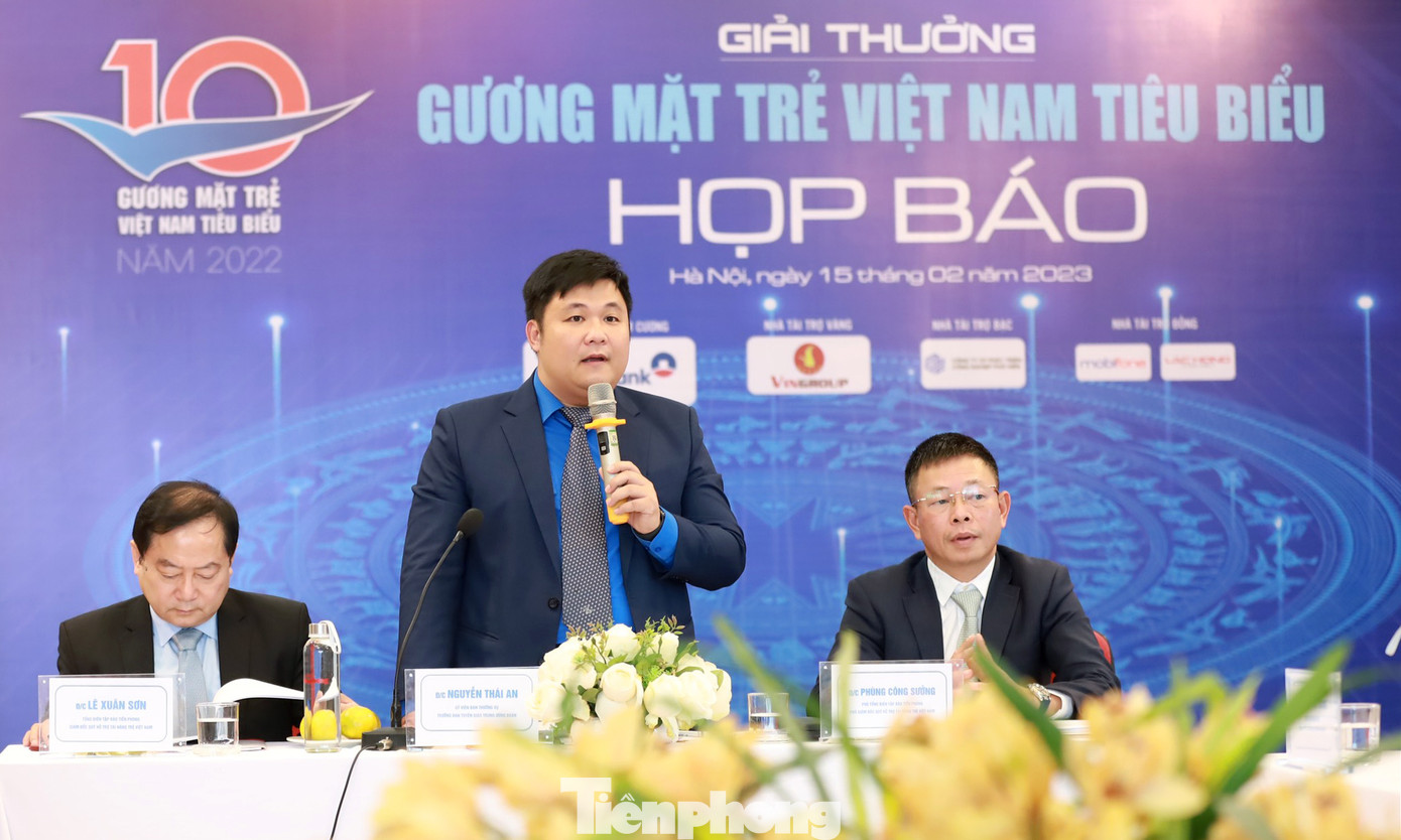 Anh Nguyễn Thái An phát biểu tại chương trình. Ảnh: Trọng Tài Anh Nguyễn Thái An phát biểu tại chương trình. Ảnh: Trọng Tài