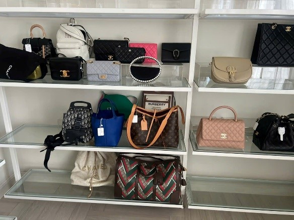 Hàng hóa tại chỗ ở của Hường. Ảnh CACC